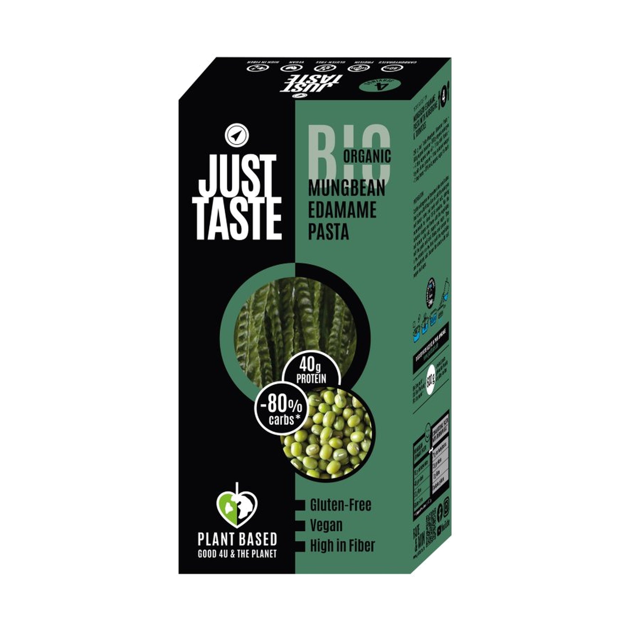 JustTaste Mungbean Edamame pasta